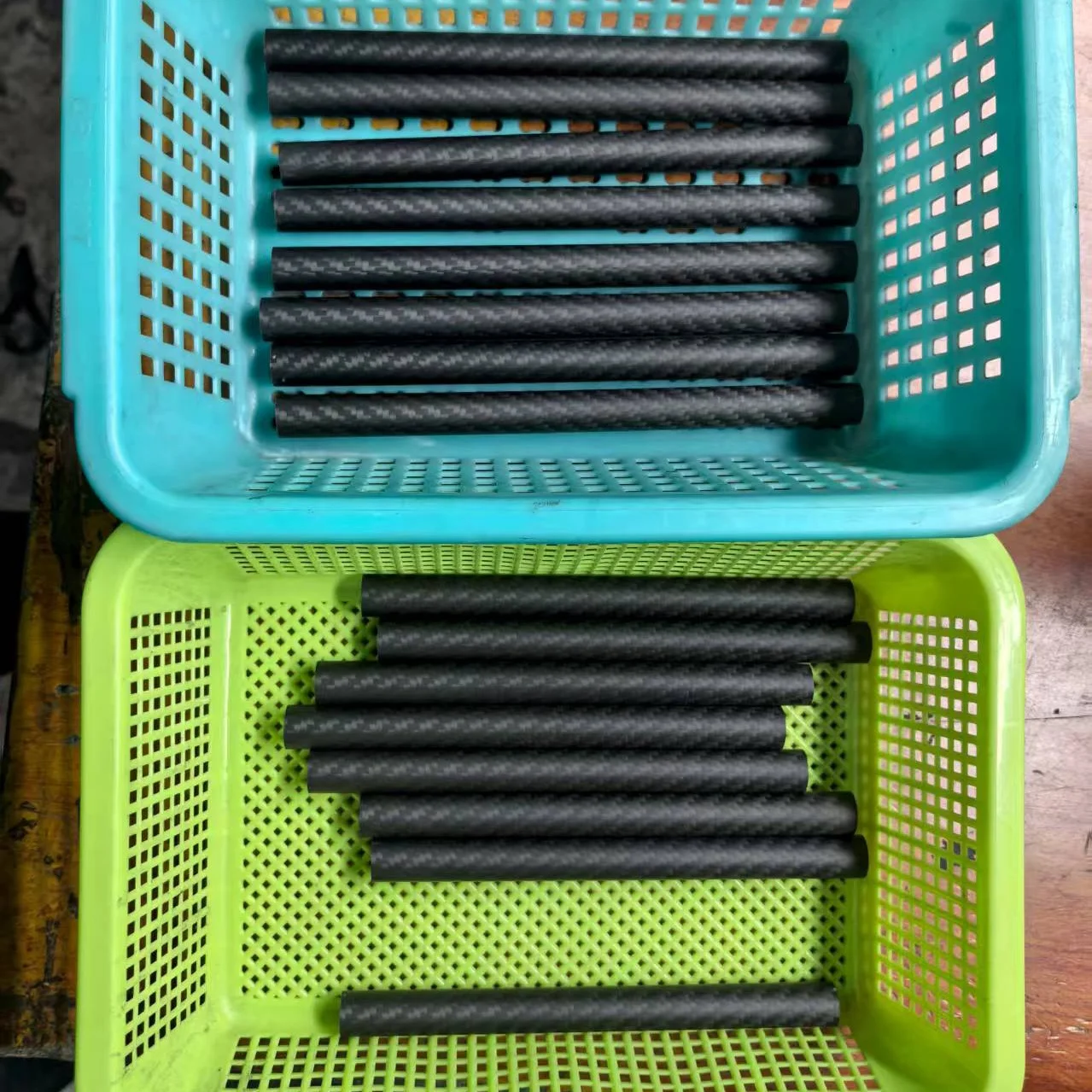 Customized Carbon Fiber Cutting Processing Square Tube Pipe Duct CNC Milling Machining Board Arm