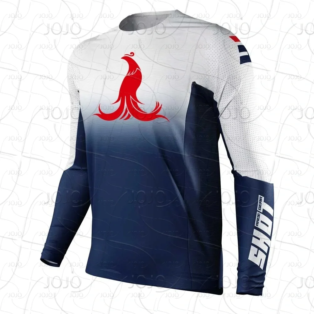 

Одежда для мотокросса, горного эндуро, велосипедная футболка для скоростного спуска, женская и мужская велосипедная майка, рубашки MTB, ВНЕДОРОЖНЫЙ ТОП BMX