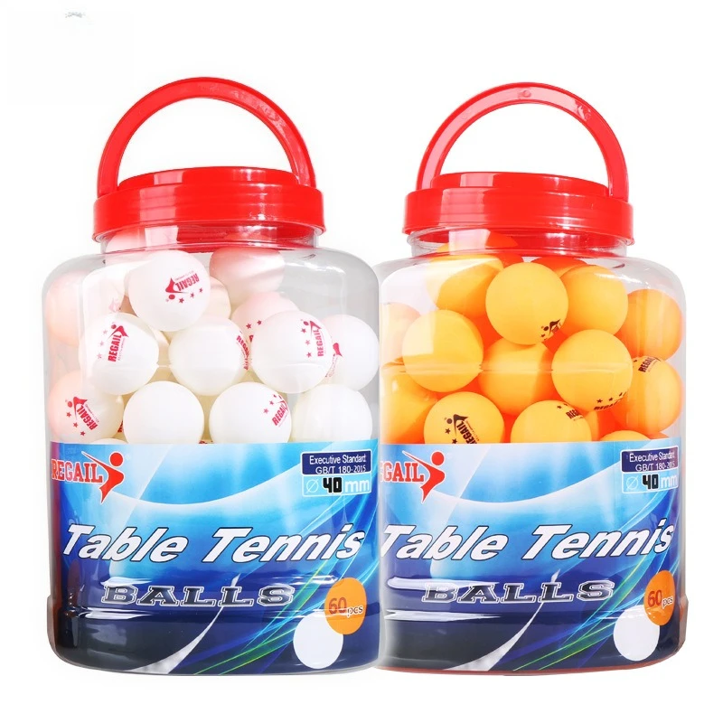 

New Genuine Table Tennis 60 Training Matches High Elastic and Durable Table Tennis New Materials Table Tennis Ping Pong Balls
