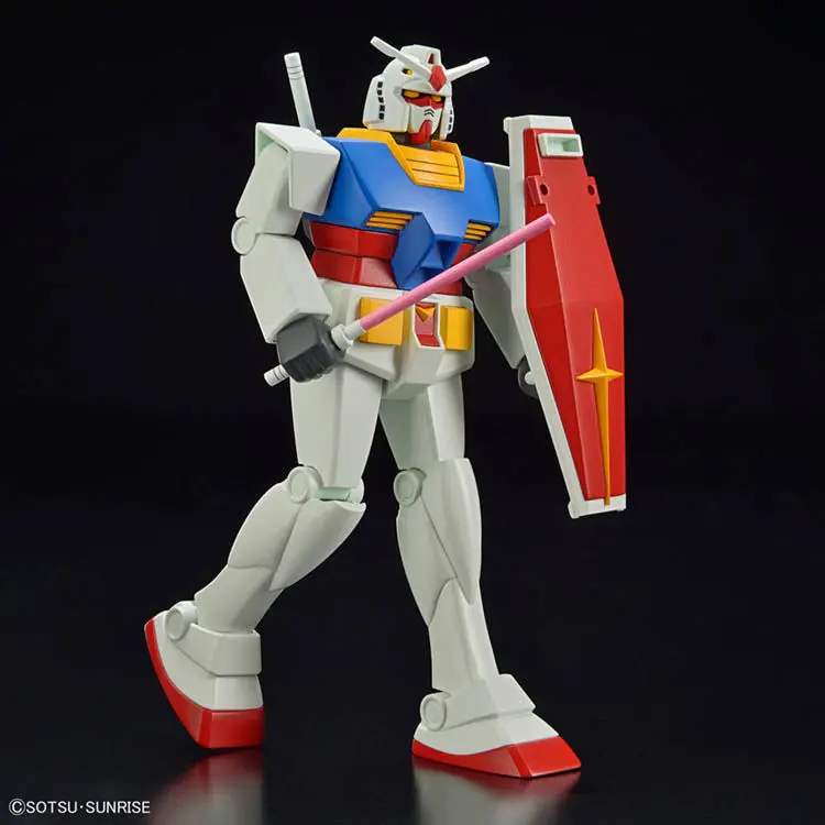 BANDAI 1/144 RX-78-2 Gundam Amuro Ray REVIVAL Remake modelo de ensamblaje Anime figuras de acción ensamblaje modelo de juguete