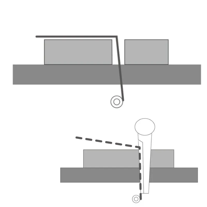 6 Teile/los Akustische Gitarre Brücke Knochen Ebenholz Palisander Pins Mit Abalone Dot Gitarre String Nägel Pin Ende Gitarre Teile Zubehör – Detail 5