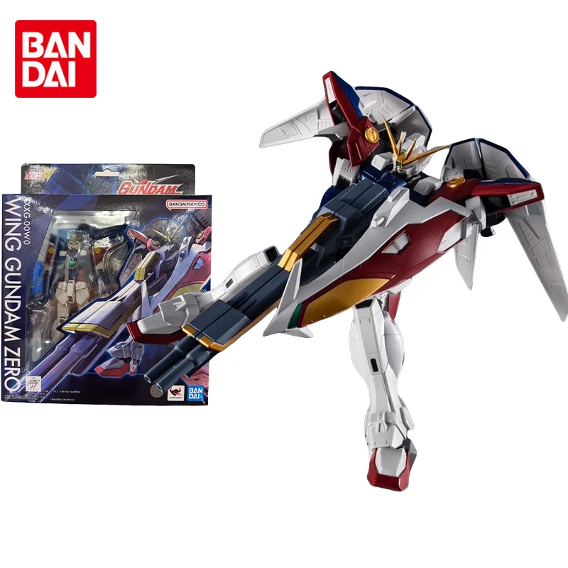 

Bandai оригинальный комплект модели Gundam, аниме-фигурка GU XXXG-00W0 WING GUNDAM ZERO, экшн-фигурки, игрушки, коллекционные подарки для детей