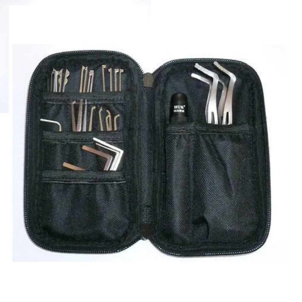 

Professional Lock Pick Set Locksmith Tools Remove Hooks Lock Pin Broken Key Extractor Practice Pick Lock Combination Hand Tool
