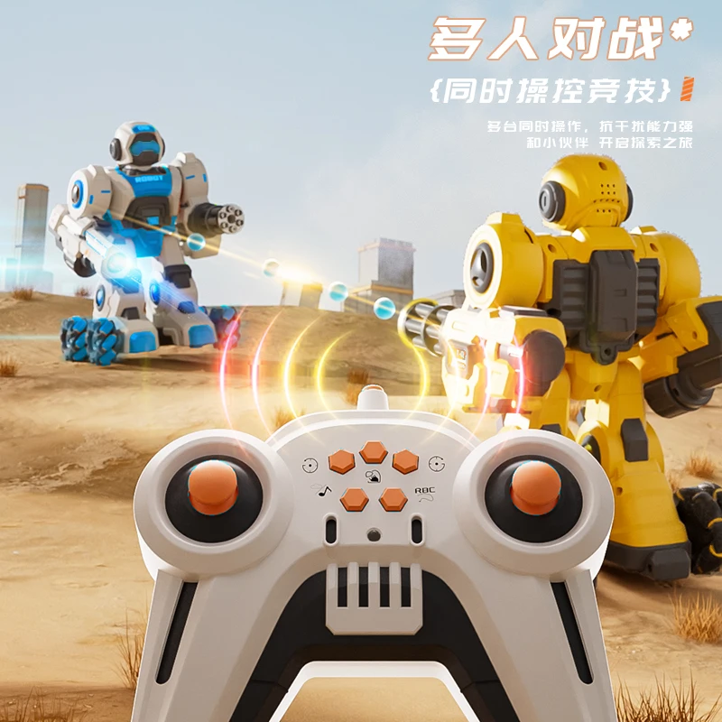 Electric Intelligent Remote Control Robot 2.4G Wireless Smart Programmable Robotic Two Control Fighting Robot RC Toy Car