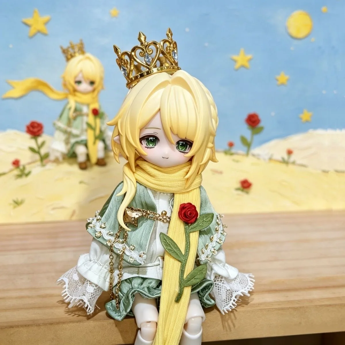 （customization 30day）BJD doll clothes suitable for 1/12  size white set clothes set doll accessories (5 points)