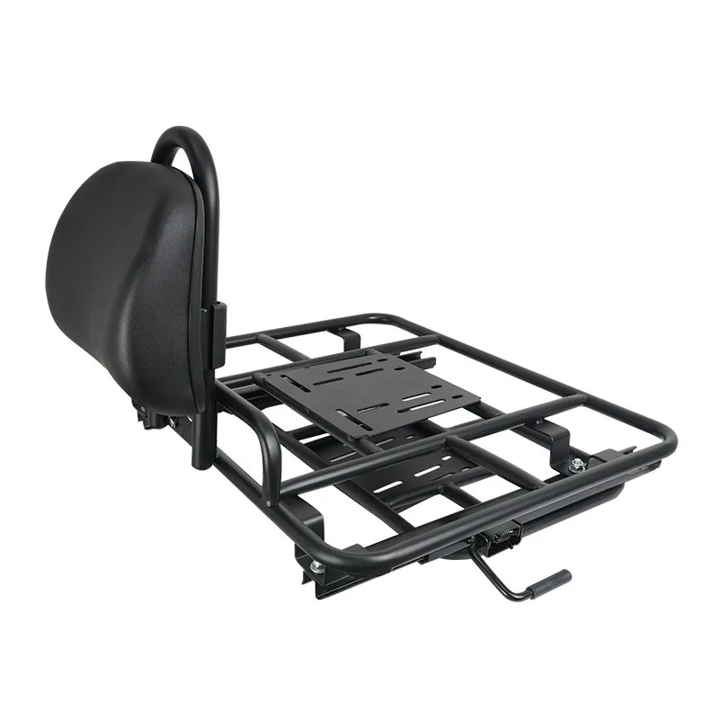 for Electric Scooter Motorcycle Telescopic Rear Rack Extension Cargo Frame