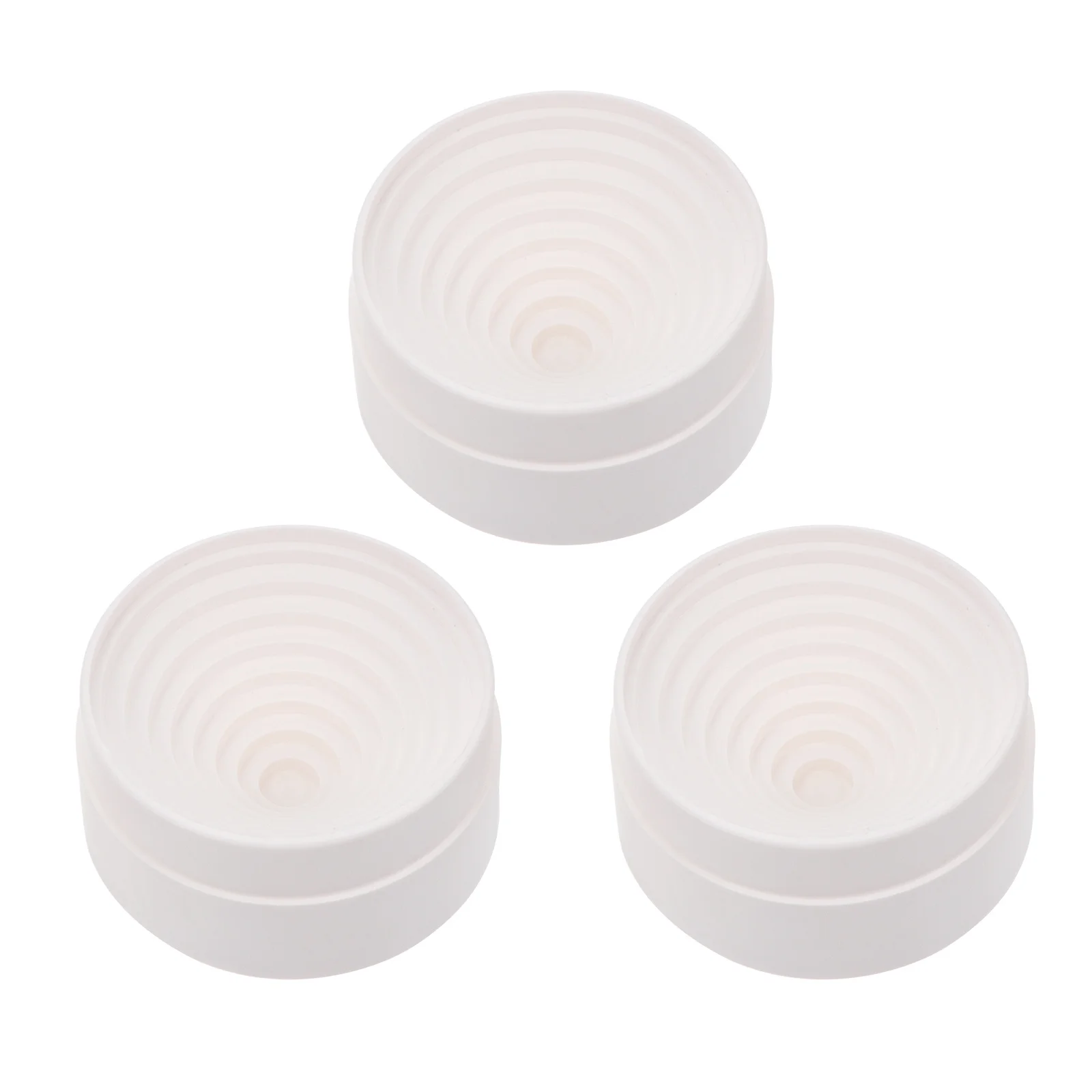 

3Pcs Plastic Flask Stand Ring Round Bottom Flask Support Laboratory Pad Stackable Chemical Acid Alkali Resistant