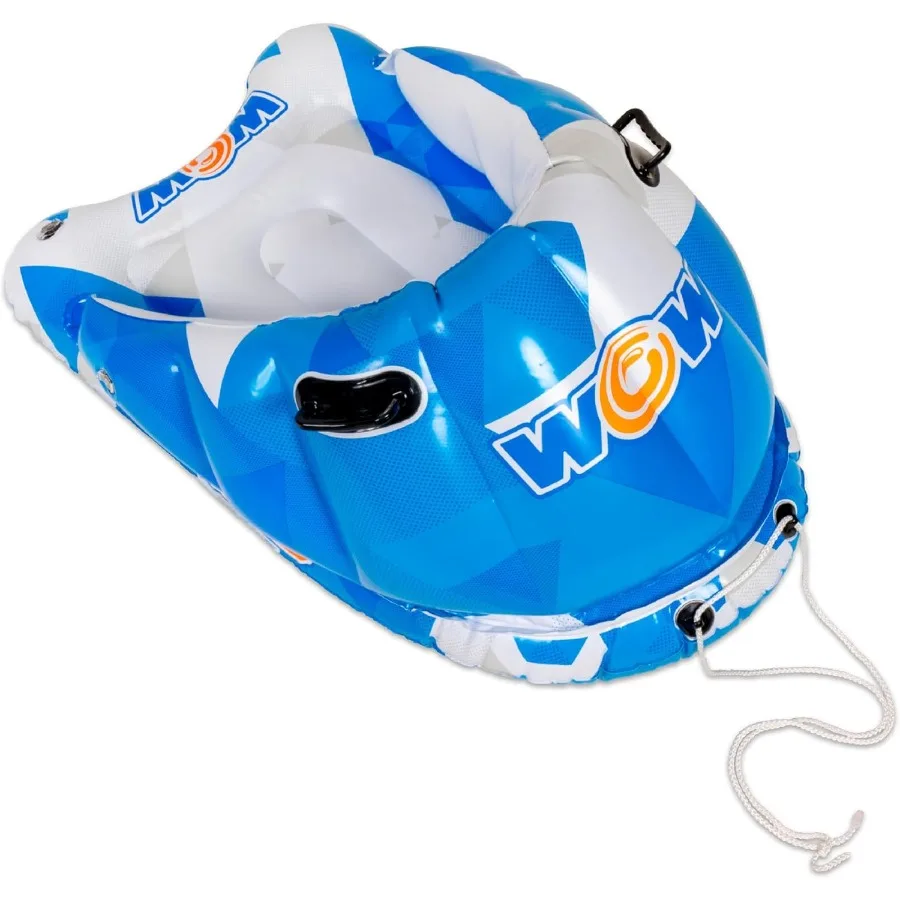 

Bobsled Snow Tube Inflatable Snow Sled with Tow Rope Snow Sleds for Sledding Inflatable Bobsled Tube