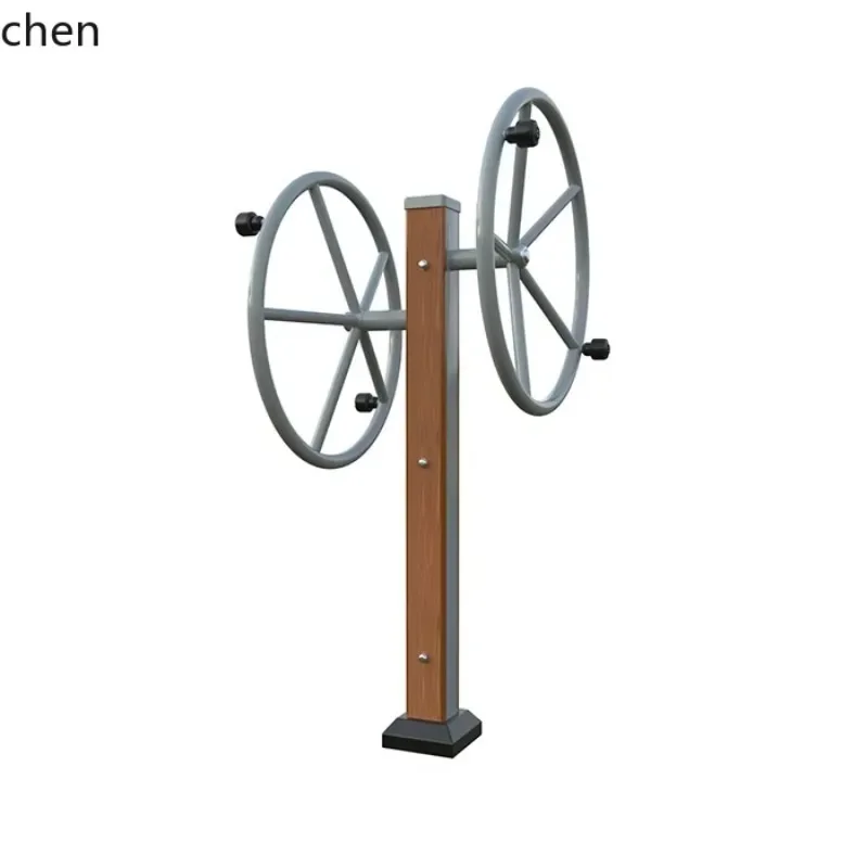 DSA  Fitness Path Park Community Plastic Wood Outdoor Equipment Set Combination Fitness