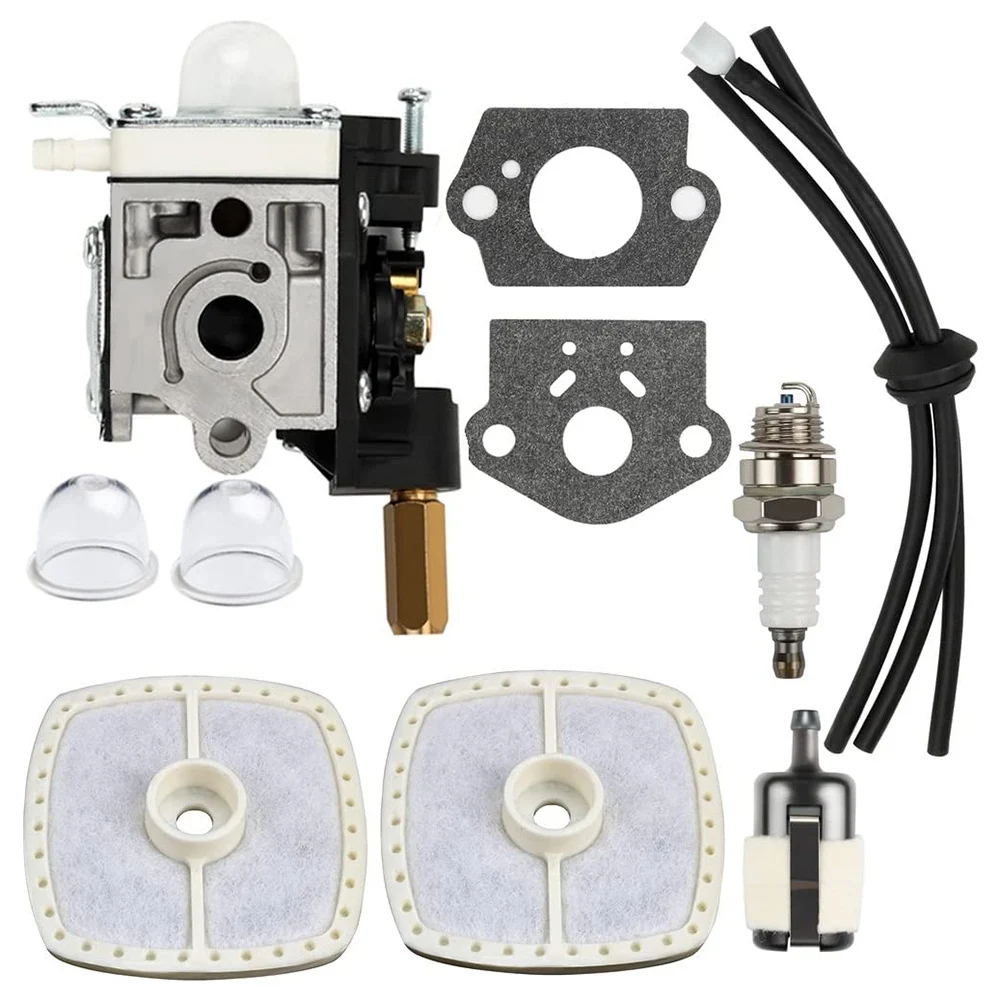 SRM 230 Carburetor with Air Filter Bulb Suitable for Trimmer SRM230 SRM231 GT230 PAS230 PPT231 Weeder