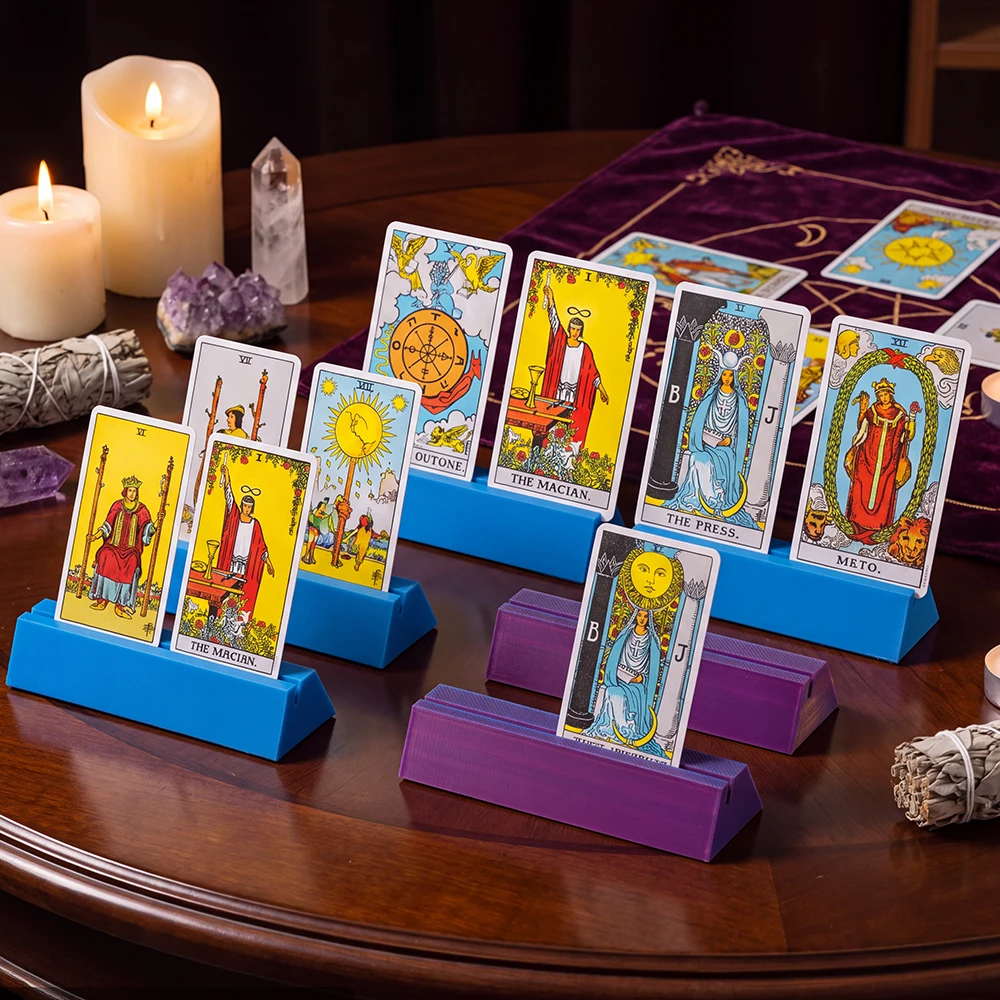 3pcs Tarot Card Holder Stand Tabletop Display Base for Oracle Cards Witchcraft Divination Game Accessory Party Game Gifts