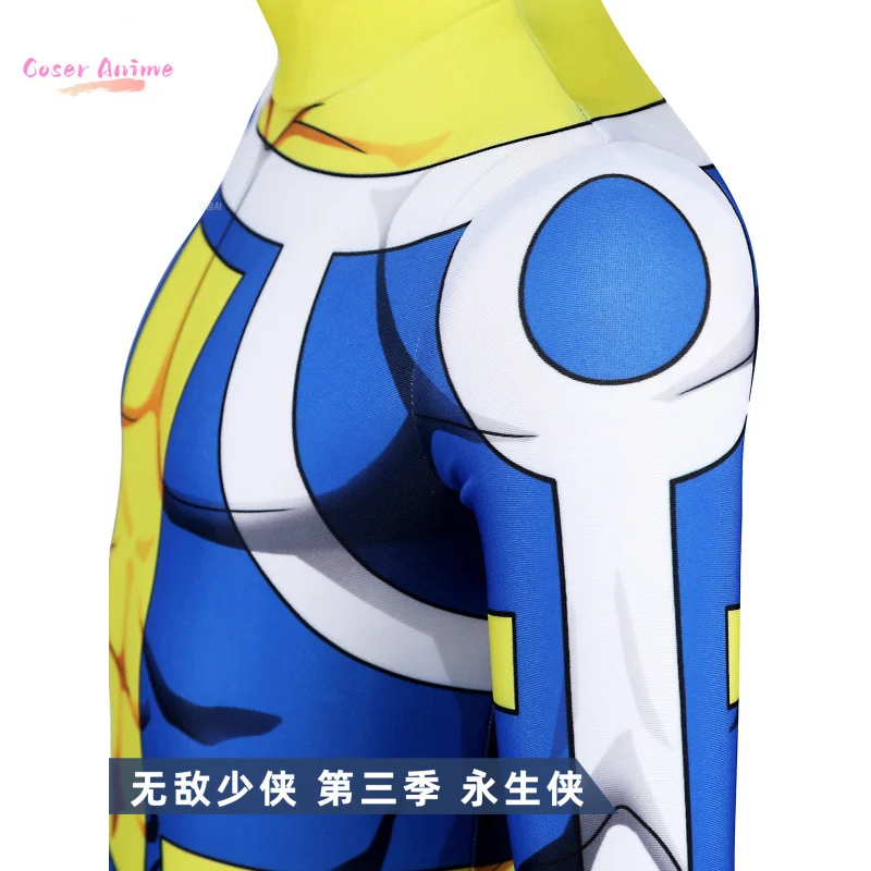 Invencível o imortal cosplay traje uniforme halloween carnaval festa de natal jogar papel roupas