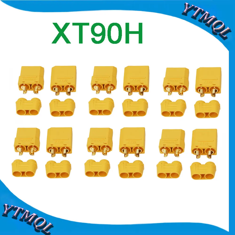 10-100Pcs  XT90H Male Female Bullet Connector Plug the Upgrade For RC FPV Lipo Battery RC Quadcopter