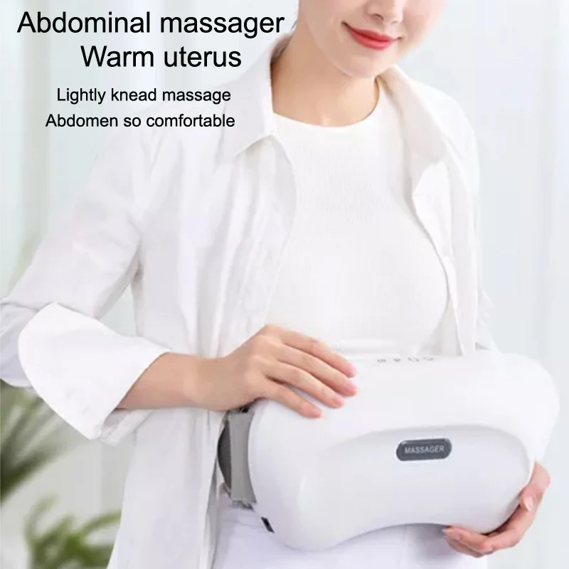 Body Slimming Massager Electric Warm lumbar Big Belly Kneading Fat Burning Abdominal Massage Beauty Health Care Machine