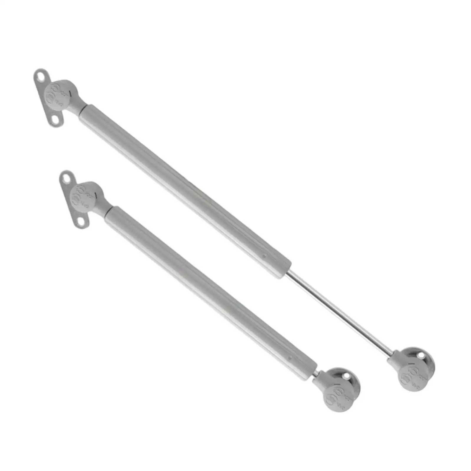 2x Gas Strut Spring Hinges Toy Box Hinges Soft Close Flat Lid Support Hinges for Storage Heavy Curved Round Arched Flat Lids