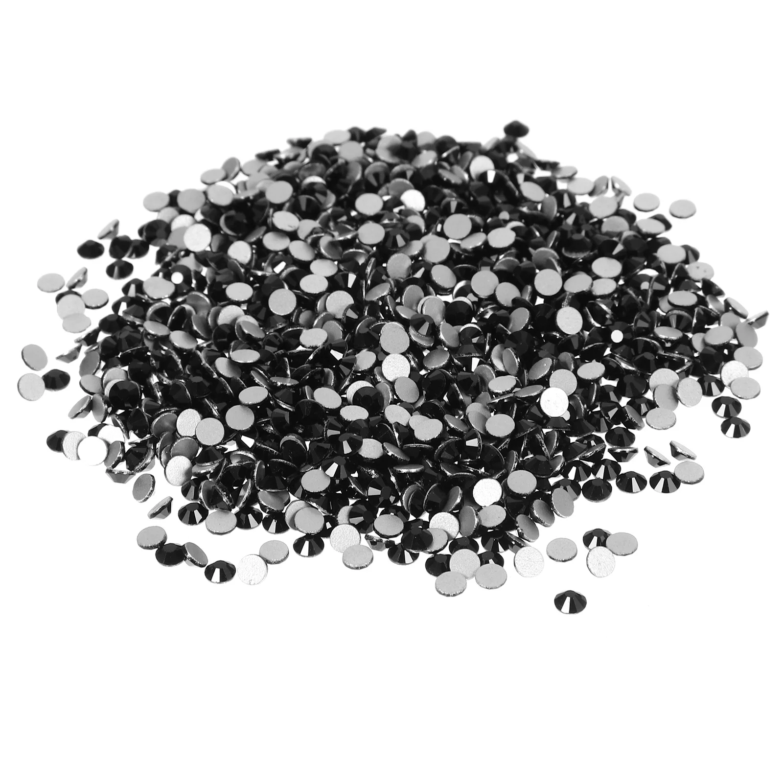 

2Packs Nail Charms Rhinestone Ornaments Classic Color Flatback DIY Nail Art Accessories Manicure Rhinestones Flatback Rhinestone