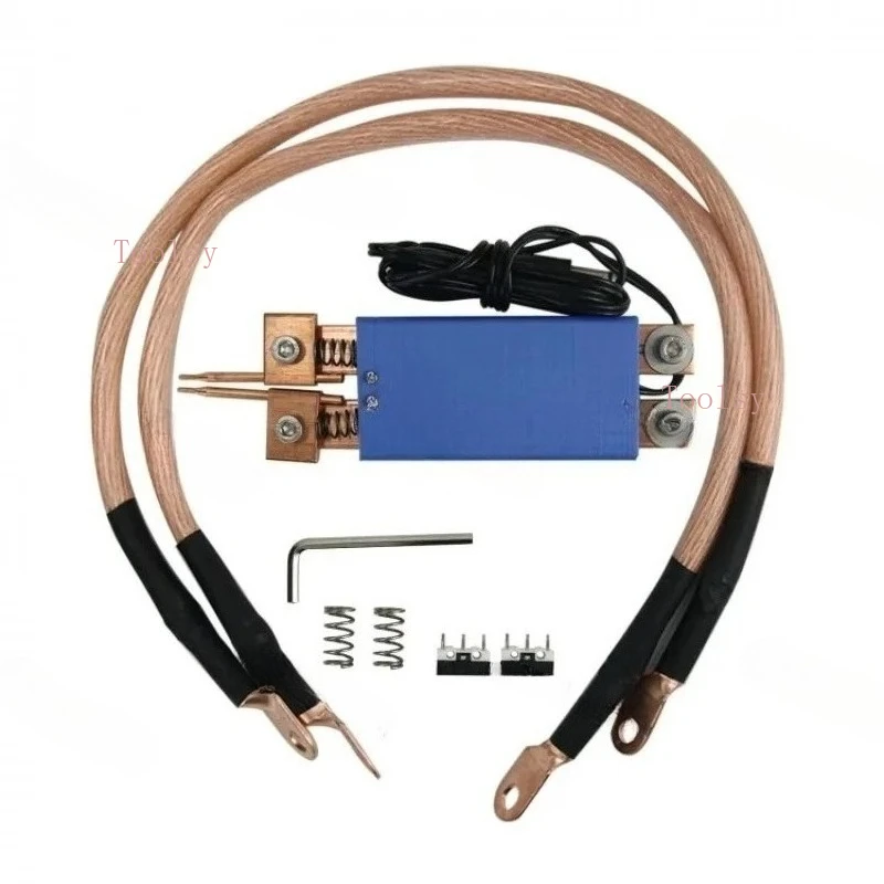 

18650, аккумуляторная ручка для точечной сварки, ручка для точечной сварки, автоматический триггер W01 (версия с медным наконечником кабеля)