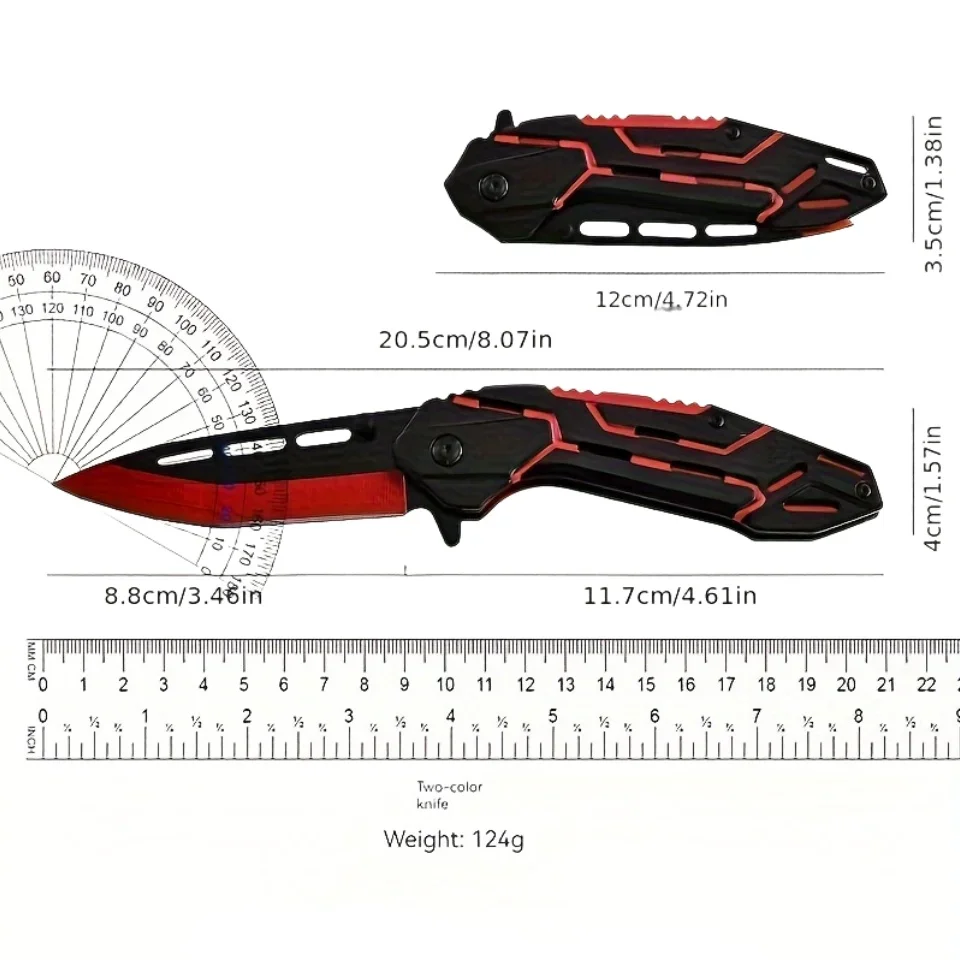 High Hardness Folding Survival Knife 4