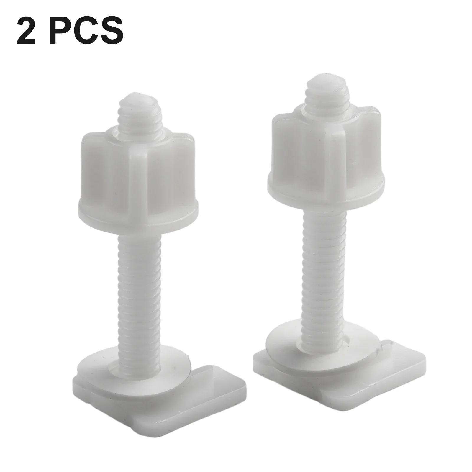 

1pcs Plastic Toilet Seat Hinge Repair Bolts Fitting Screws Washers Kit Accessories Universally Household Replacement