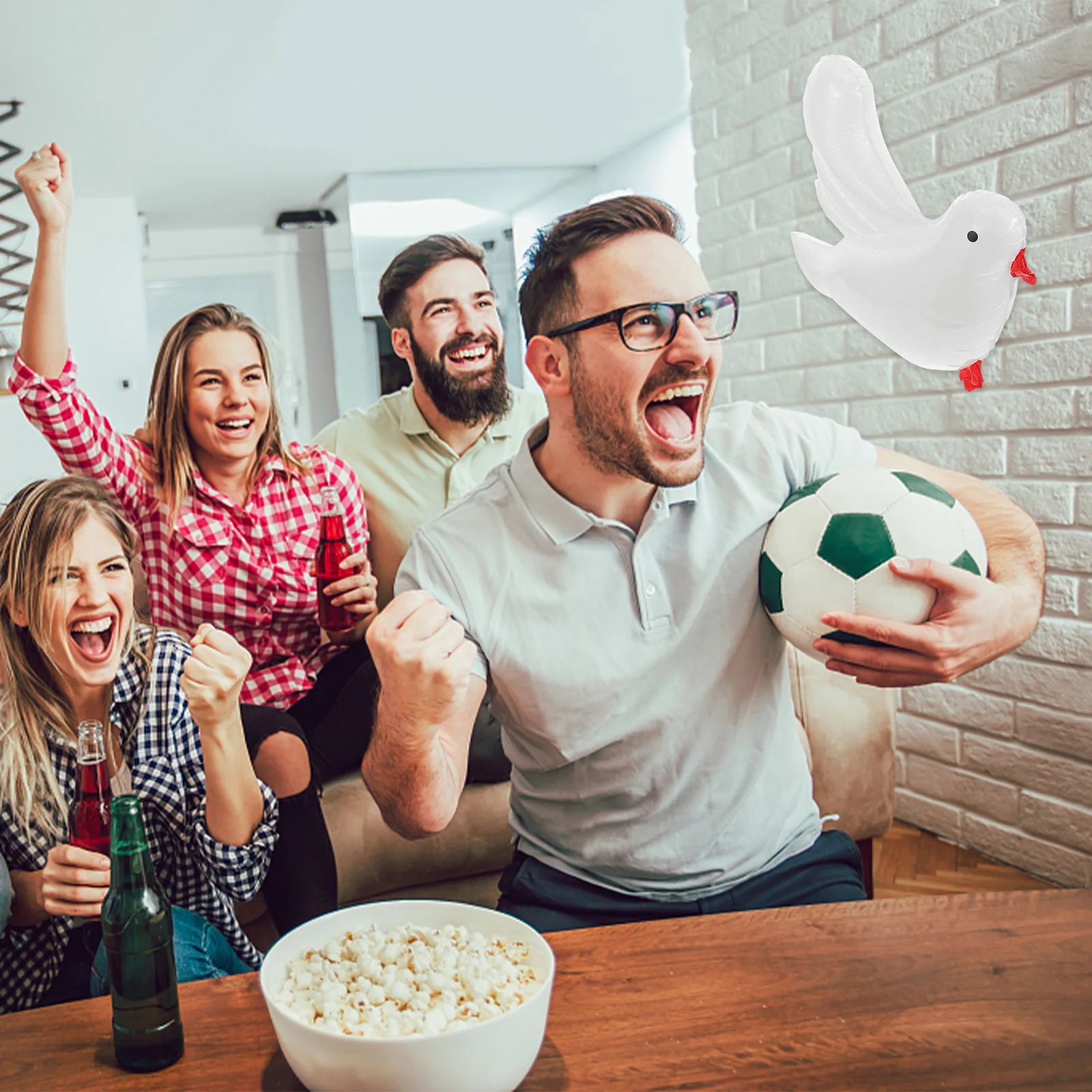 

5Pcs Peace Dove Balloon Foil Balloons for Party Decor Sports Celebration Kids Event Memorial Balloon Decoration Supplies