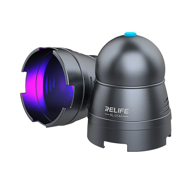 UV colla lampada di polimerizzazione RL-014A LED verde olio che cura viola rilevazione USB multi-segmento messa a fuoco 3 ingranaggi temporizzazione automatica