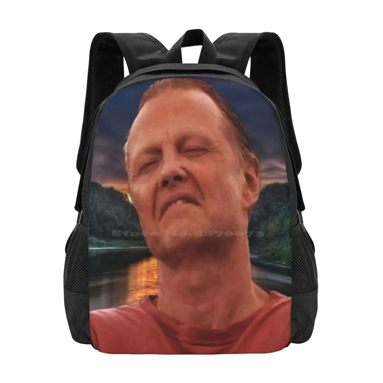 

Jon Voight Anaconda Hot Sale Schoolbag Backpack Fashion Bags Only Babies Jon Voight Face Anaconda Movie Funny Actor Face Paul
