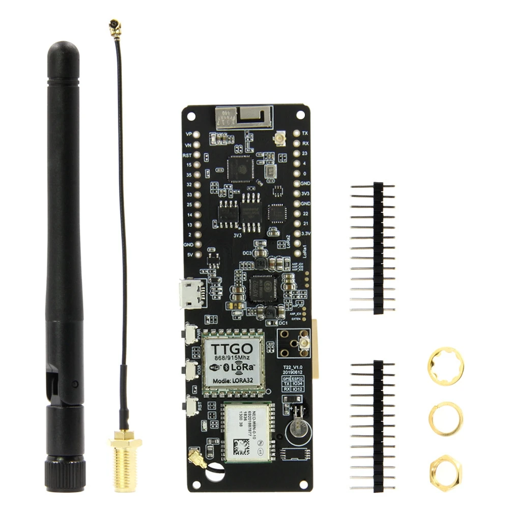 LILYGO TTGO T-Beam ESP32 LORA32 GPS NEO-M8N WiFi Wireless Bluetooth module development board