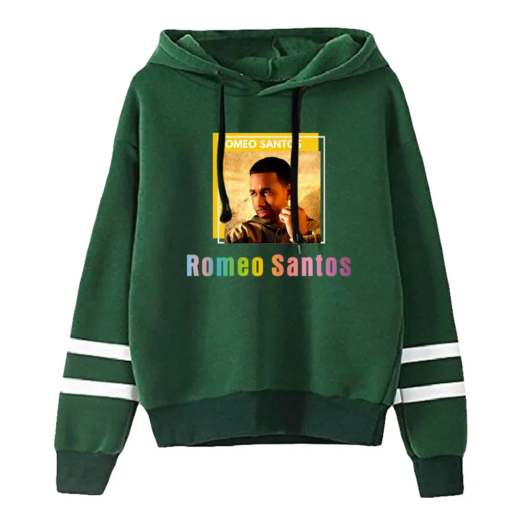 New Romeo Santos Aventura American R&B Singer Daily Winter Hoodies Casual Streetwear Printed  Pullovers Sweatshirt