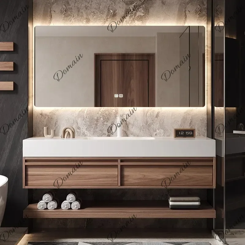KU Bathroom Vanity Sink Cabinet Waterproof Bathroom Cabinet Set Manufacturer Wholesale for Bedroom Customizable E