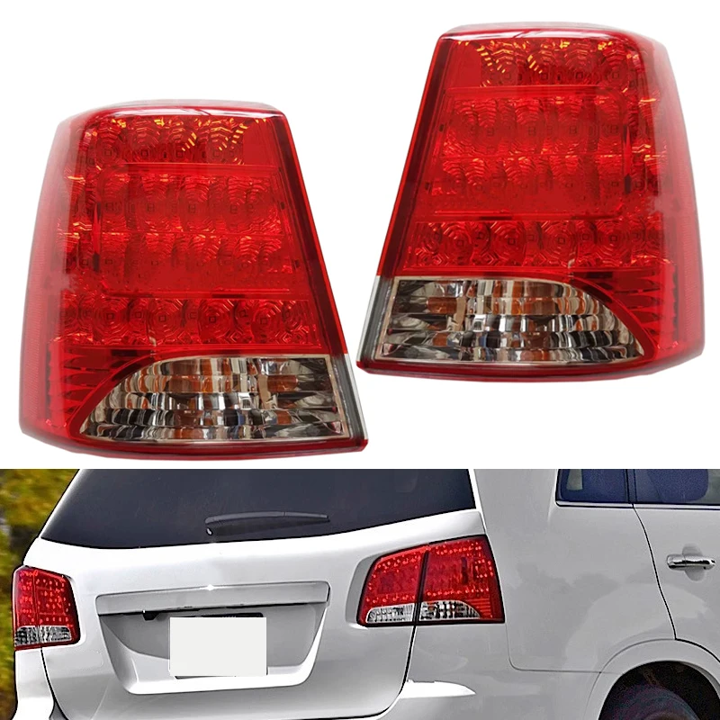 

For KIA sorento 2009 2010 2011 2012 Rear Reverse Brake Stop Lamp Car Lights Rear Bumper Outer taillight Brake Light Tail Lamp