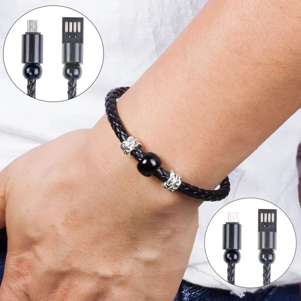 

USB Cable, Bracelet, Wristband, Charger, Data Sync Cable For Mobile Phone Charging