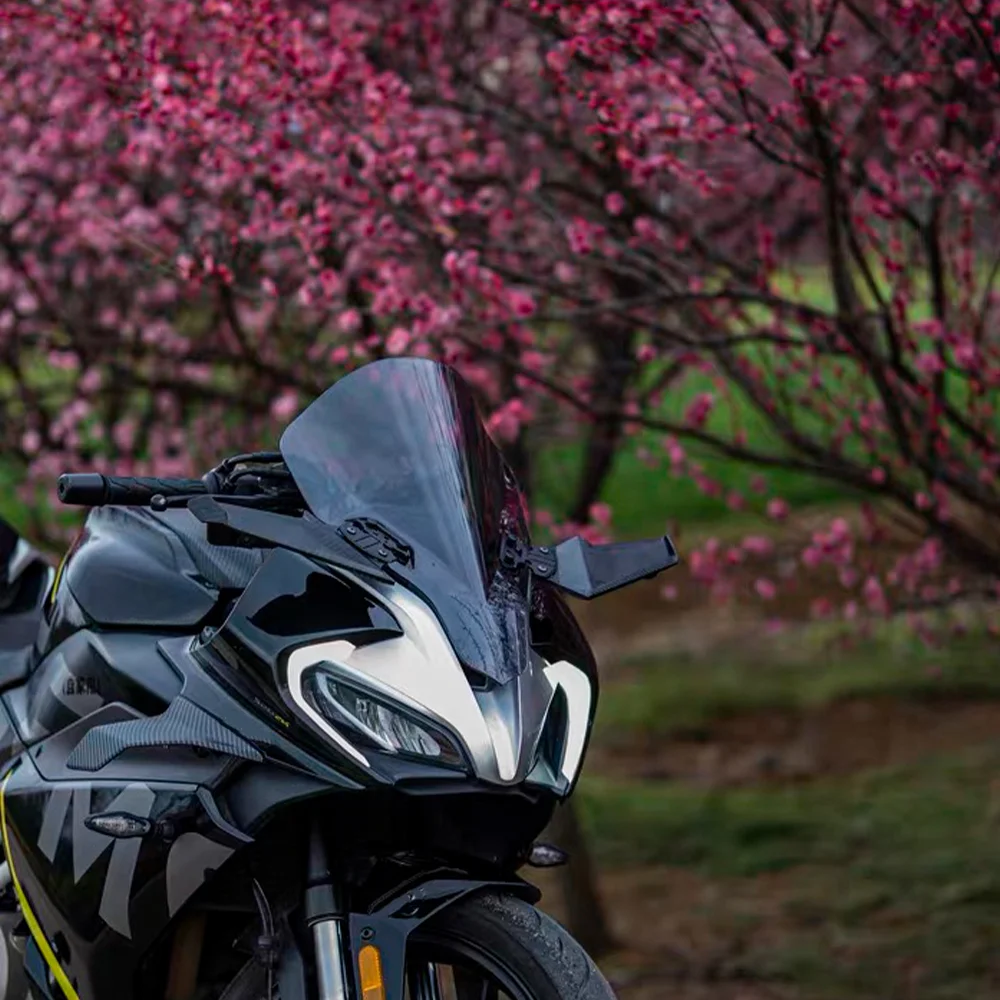 لكاواساكي نينجا 250 300 400 ZX6R ZX636 ZX7R ZX9R ZX10 العالمي لدراجة عادية المرايا الجانبية الجناح الرياح الجناح الثابتة الجناح عدة