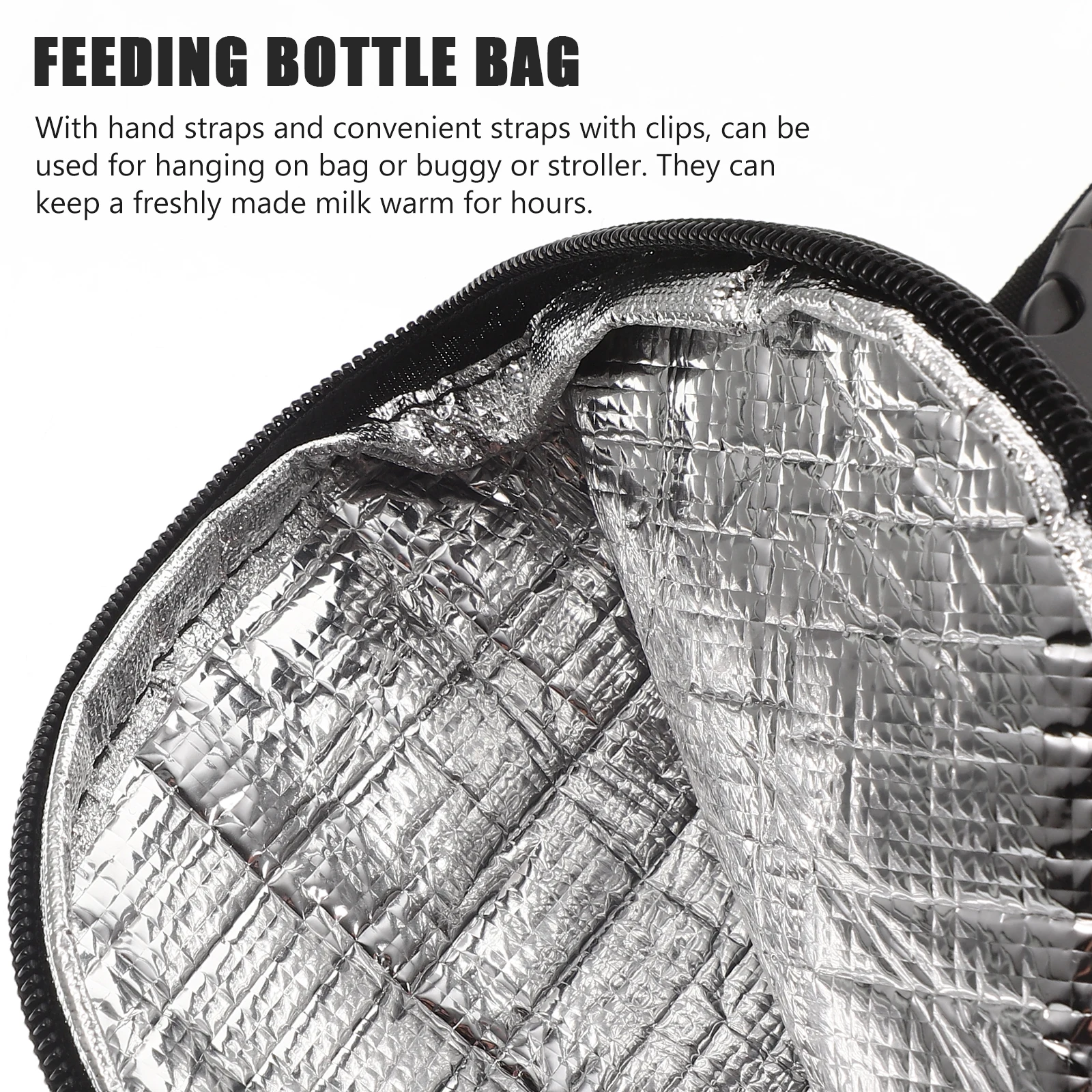 

1 комплект, изолированная сумка для детской бутылочки, теплая сумка для кормления, термодержатель для молока, портативная термосумка для хранения напитков для кормления