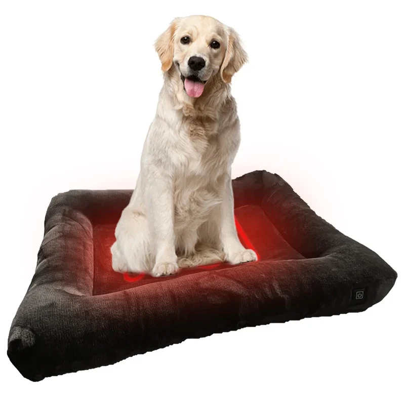 5V 12V Winter Use USB Heating Fleece Warming Mat Electric Heating Pet Bed for Dogs and Cats