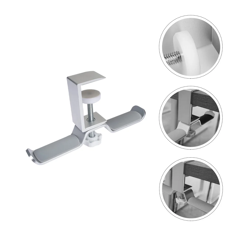 

Headphone Holder Headset Mount Iron Hook Earphone Stand Storage Hanger For Desk Headphones Organizer Bracket