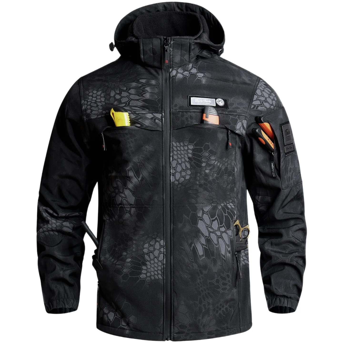 

Зимние мужские куртки с термостойкой, модные мужские флисовые водонепроницаемые парки с капюшоном, мужские военные тактические ветровки, куртки, одежда