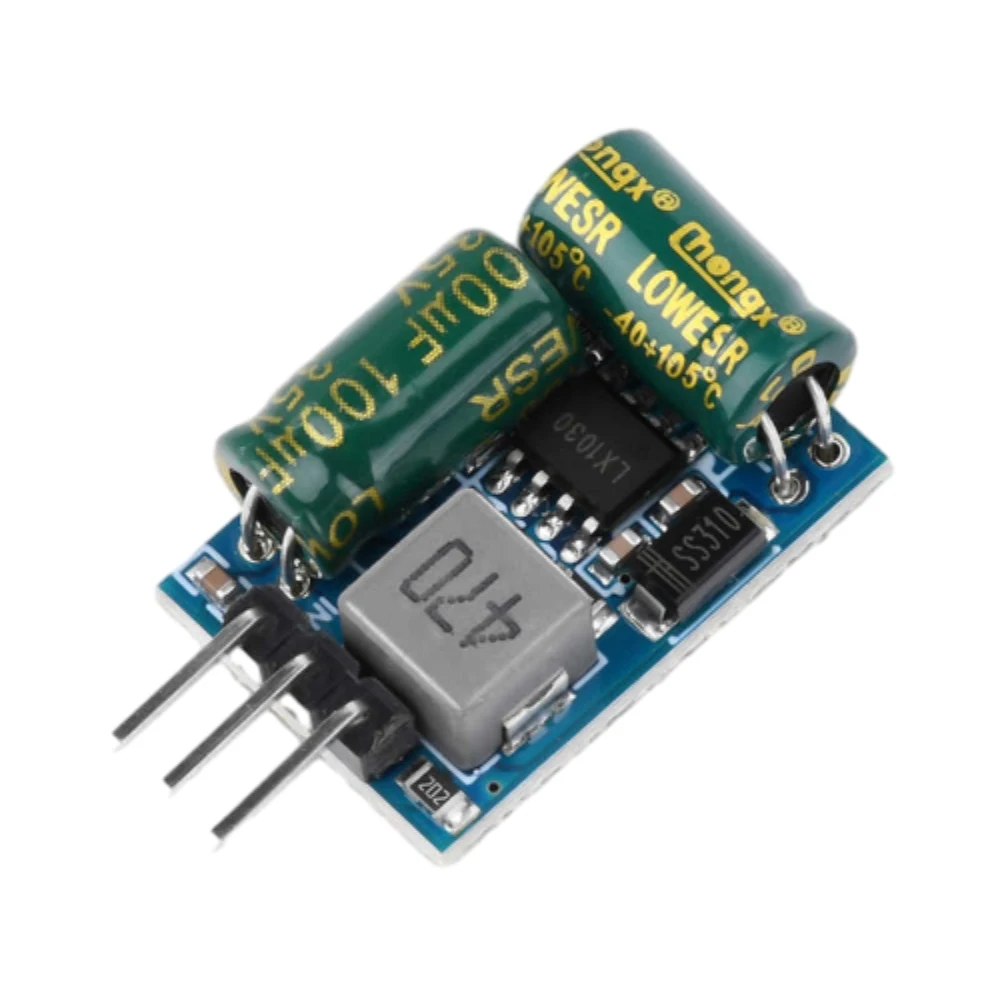 DC-DC Convertor 1A Buck Power Supply Module DC10V-100V to 3.3V/5V Step-down Power Supply Board with Overtemperature Protection