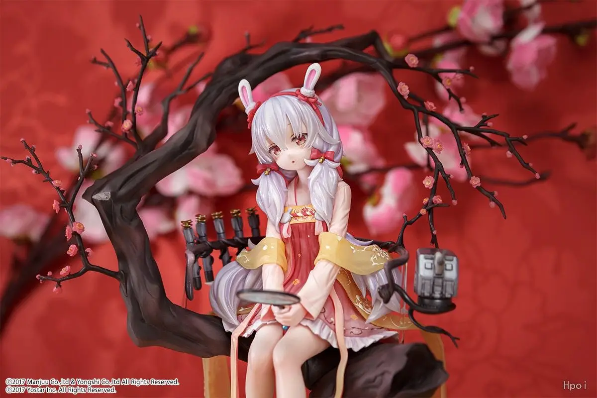 100% Original Spot 1/7 Azur Lane 22CM Lafite White Rabbit Welcome Spring PVC Anime Figure Figure Toys Office Ornaments Can Be Co