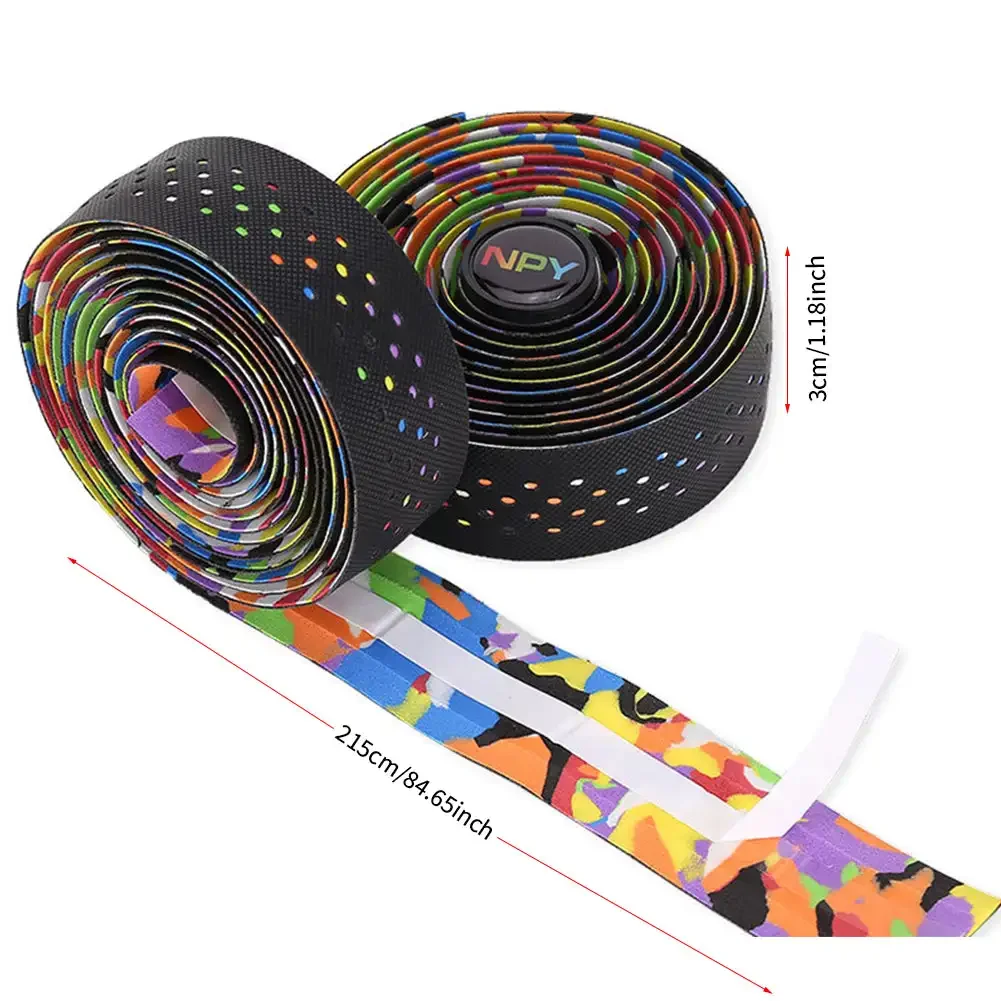 Racefiets Stuur Tape Comfortabele Racefiets Drop Bar Tape Zacht Pu + Eva Materiaal Fiets Tape Antislip Fietsaccessoires