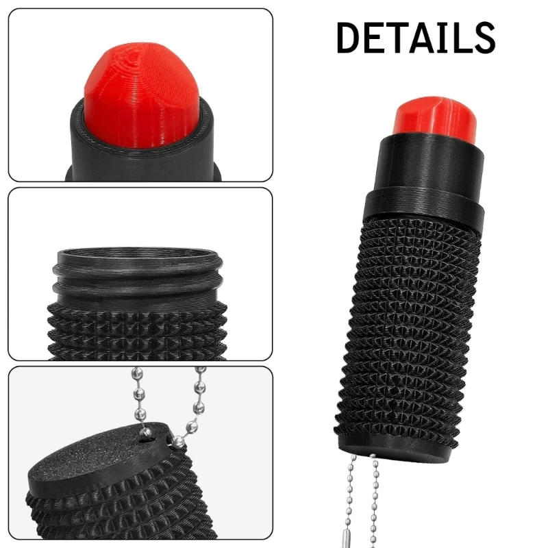 

Little Ouchies Fidgets Lipstick Keychain Decompression Toy Spiky Grippie Stim Keychain Novelty Gifts for Women and Men