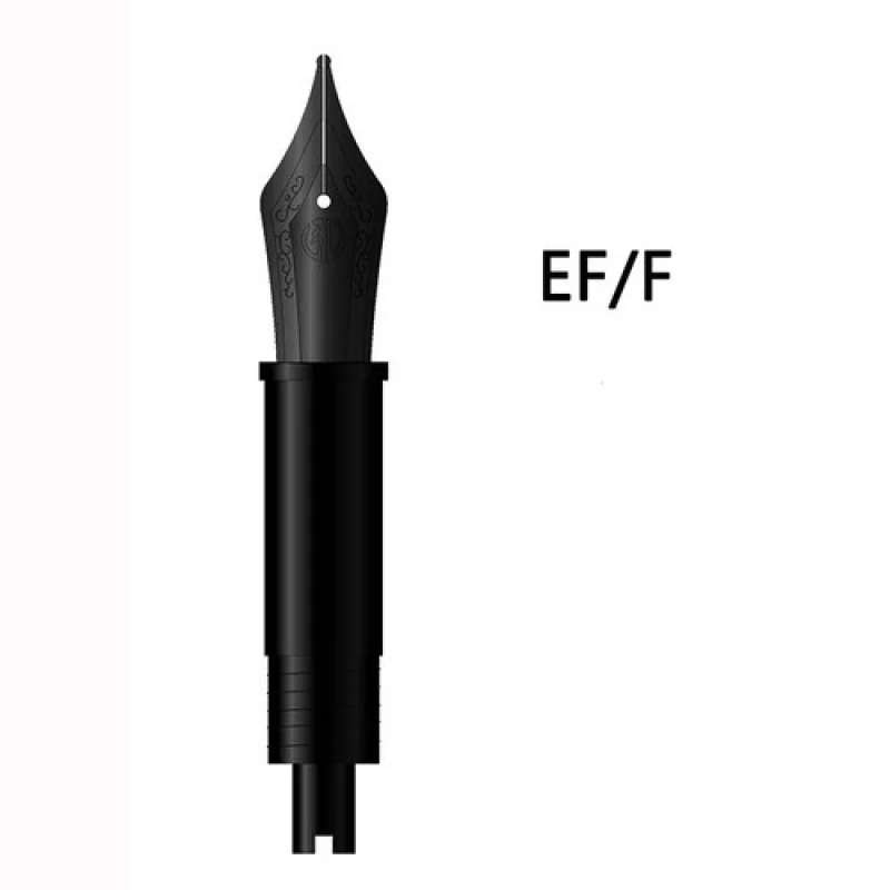 A + 3 шт. наконечники для перьевой ручки Hongdian, запасные оригинальные EF/F/изогнутые для Черного Леса/6013