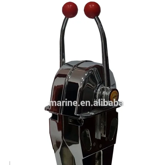 

popular Morse type single lever double lever with kits remote marine engine throttle and shift control box for YAMAH A motor