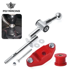 PQY - 6 Speed Steel and Poly Short Throw Shifter & 85A Bushing Kit For 04+ Subaru Wrx Sti PQY-SFT01-06+SSB02