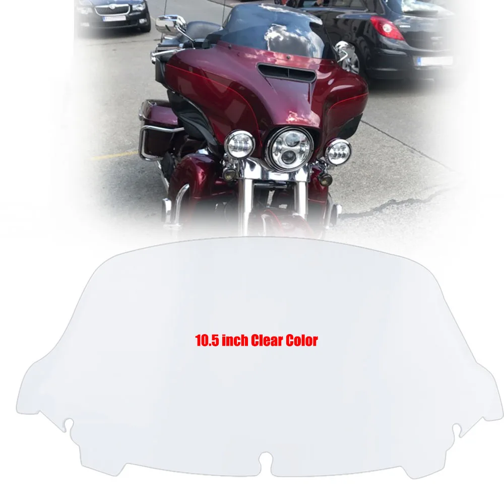 Motorcycle Accessories Clear 10.5