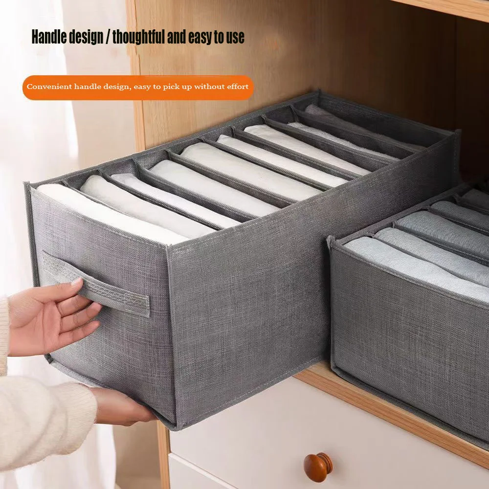 Pants Storage God clothes organizer underwear jeans storage home closet drawer compartment storage bag