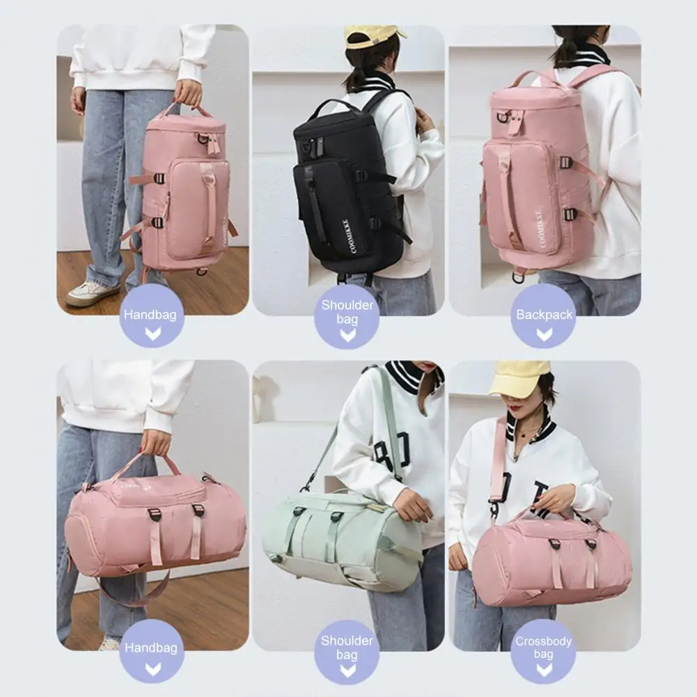 Front Pocket Laptop Holder Waterproof Travel Backpack with Wet Separation Bag Anti-theft Laptop Pocket Tote Capacity Unisex