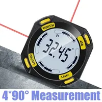 Laser Digital Protractor Level Box Angle meter Measuring Tools Inclinometer Laser  Horizontal Vertical Laser Type-C Charging