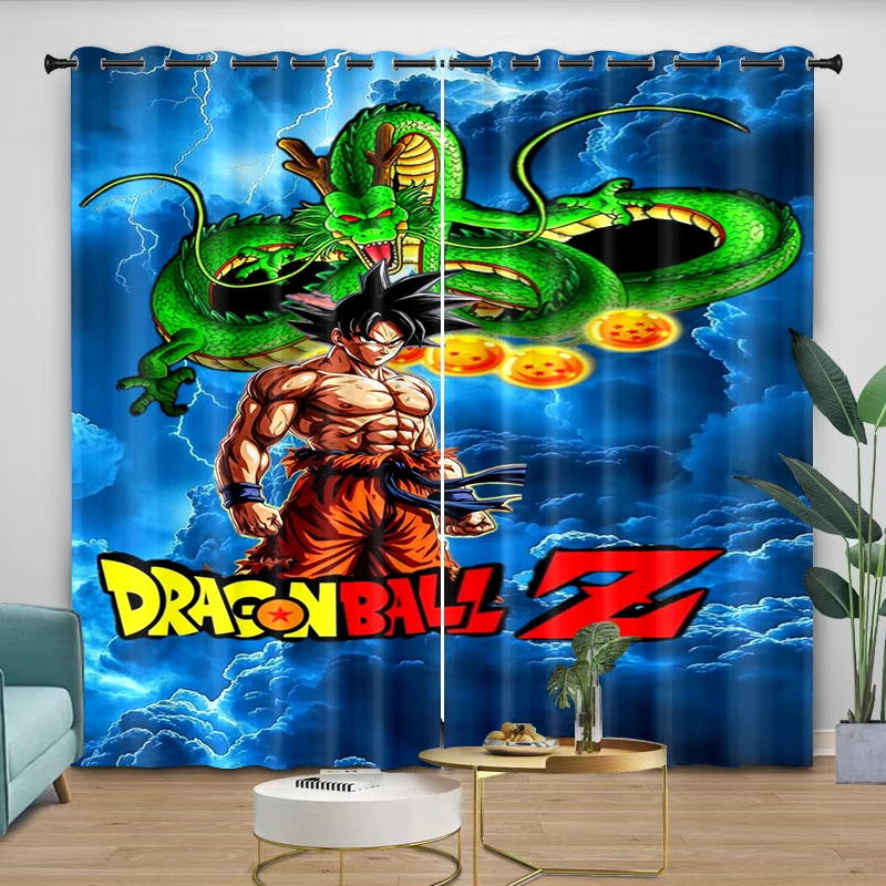 Home Decor Curtains - Cortinas de 2 piezas con estampado
