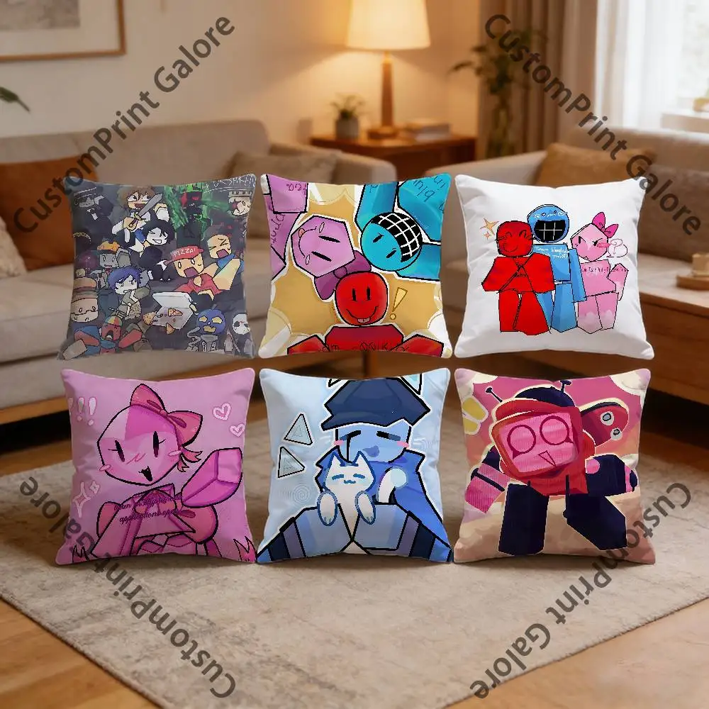 

Наволочка для декоративной подушки Game F-ForsakenS Square, мягкая, разных размеров, для дивана, спальни, гостиной, домашнего декора