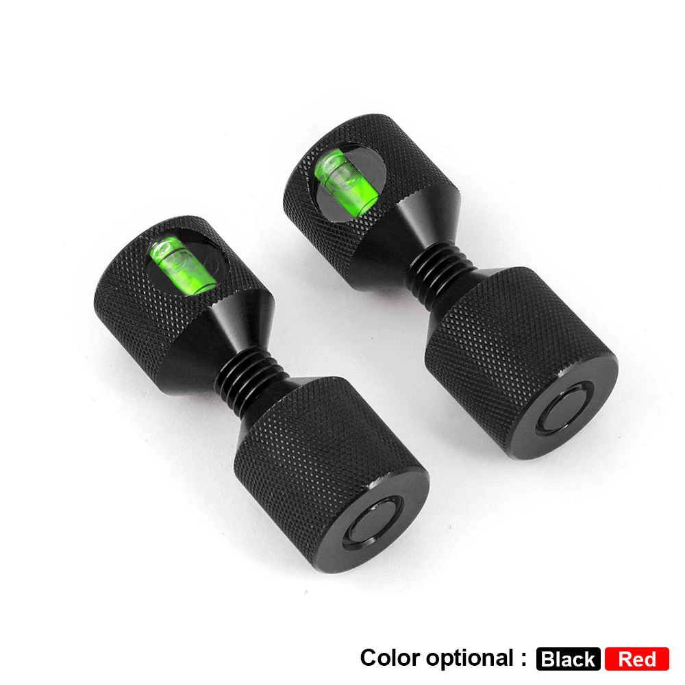 

1-1/8" Two Hole Pins Built-in Level 6061 Aluminum 2 Hole Flange Alignment Pin with Anodized Oxide Finish 2Pcs Two-hole Pin Set